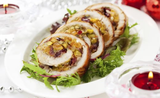 Pureće rolice s povrćem u jesenskom umaku