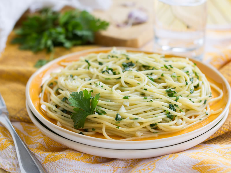 Špagete carbonara s batatom