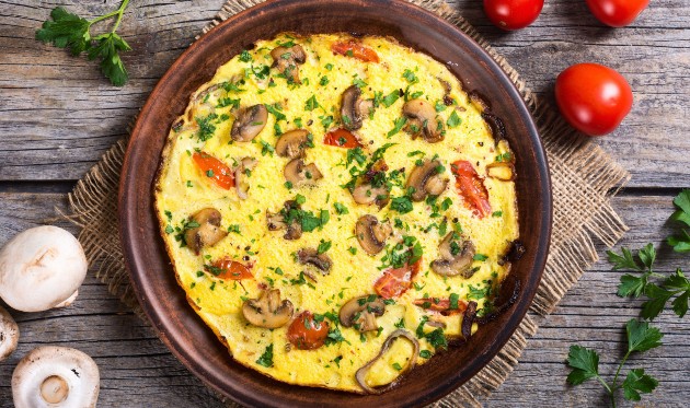 Omlet sa šampinjonima (Sonoma dijeta)