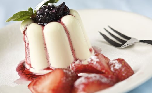 Espresso Panna Cotta (dijeta 5 faktora)