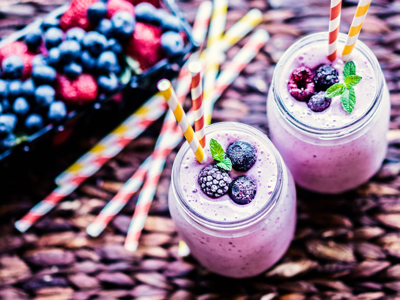 Smoothie od brusnice i maline