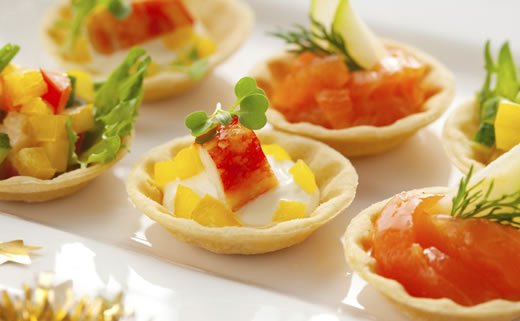 Božićni kanapei od marelice