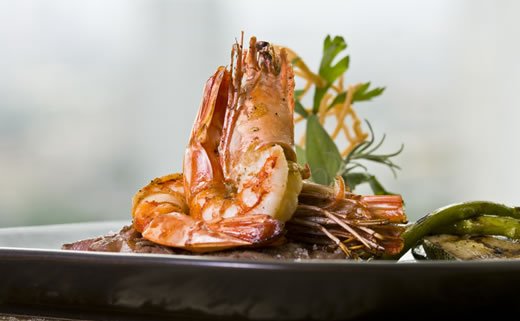 Marinirani škampi u limunu i češnjaku