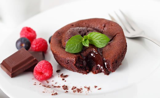 Topli čokoladni sufle