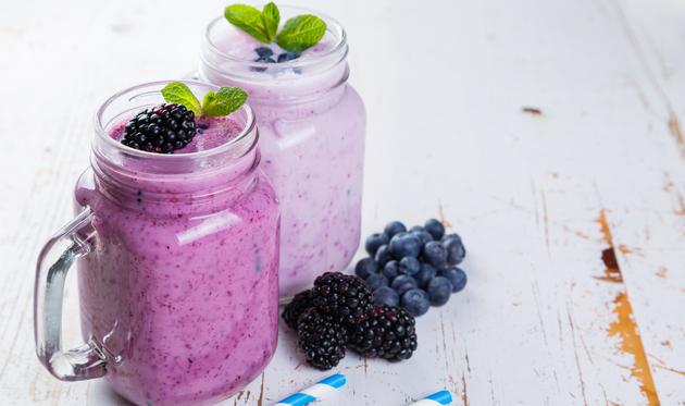 Smoothie od kupina i jogurta