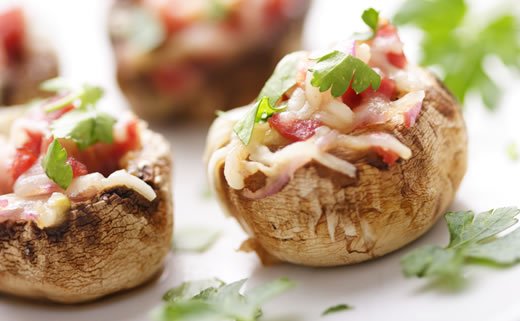 Punjene gljive s fetom (Dijeta metaboličko čudo)