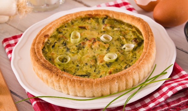 Pita od poriluka s mljevenim mesom