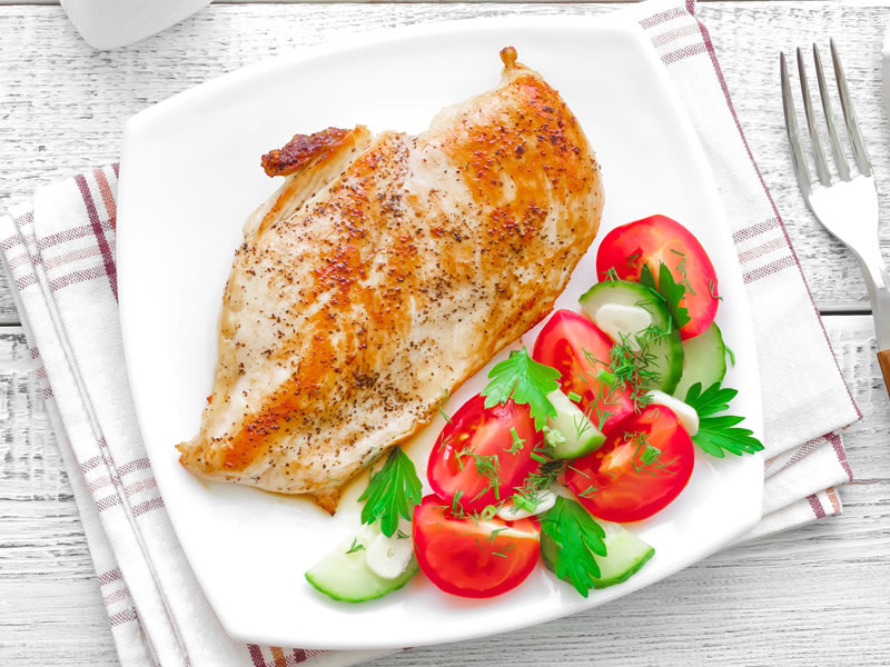 Bakalar s gljivama i zelenom paprikom