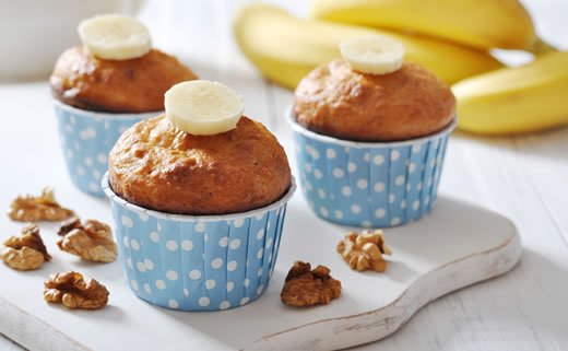 Muffini s orasima i đumbirom (prehrana za krvnu grupu AB)