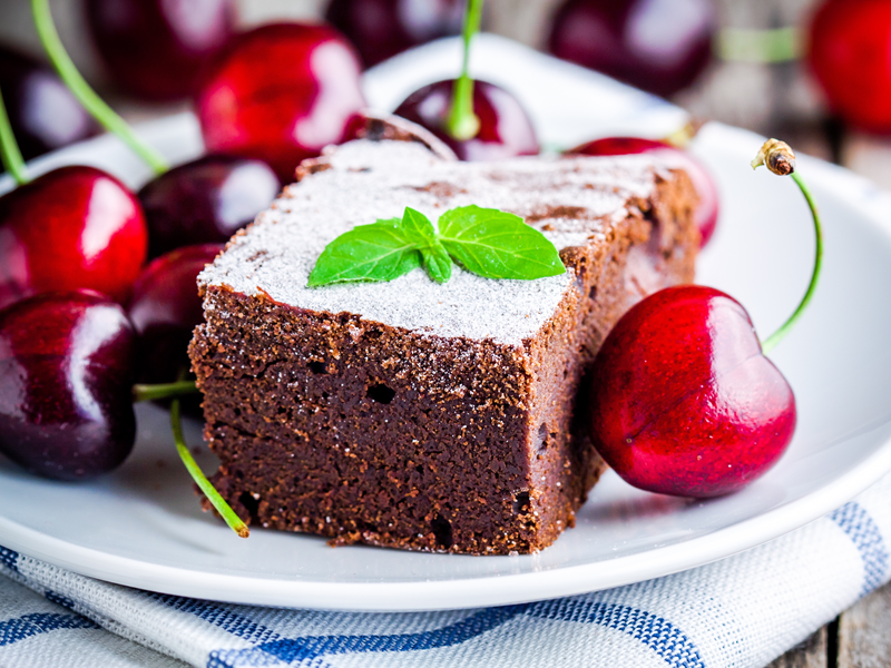 Brownies s višnjama