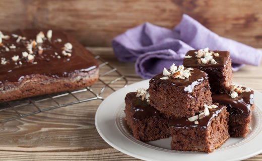 Medene čokoladne kocke