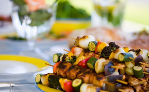 Vegetarijanski ražnjići