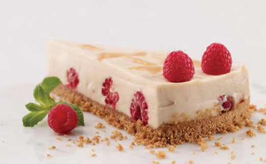 Kolač od sira s malinama