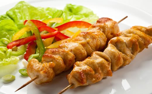 Meksički pileći ražnjići