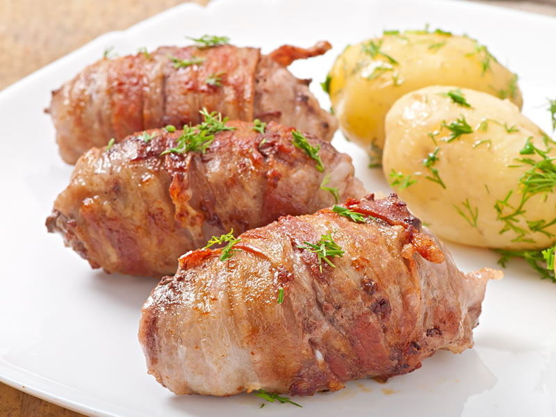 Puretina sa slaninom