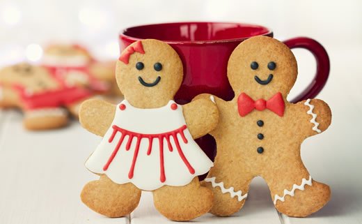 Božićni čovječuljci od đumbira