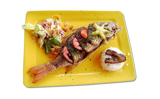 Orada s krumpirom i povrćem