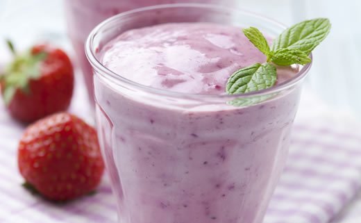 Smoothie od jagoda i sjemenki lana