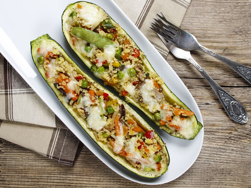 Tikvice punjene povrćem