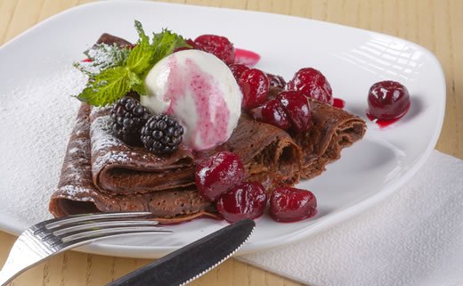 Čokoladne palačinke s narančom