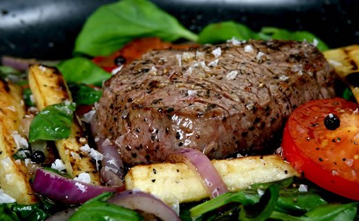 Goveđi odresci s mahunama