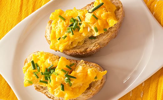 Kajgana sa cvjetačom i sirom