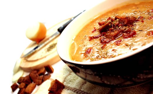 Juha s heljdinom kašom