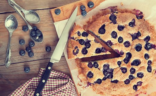 Kolač s borovnicama