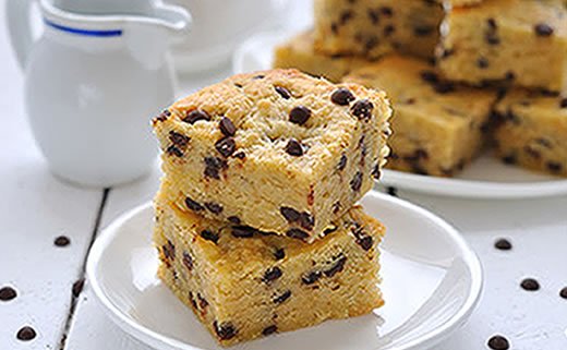 Fine kocke s komadićima čokolade