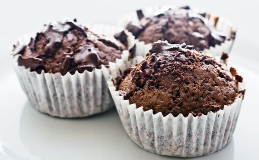 Čokoladni muffini s malinama