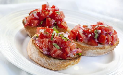 Bruschetta s povrćem