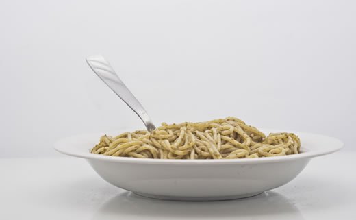 Tjestenina s pestom od pistacija