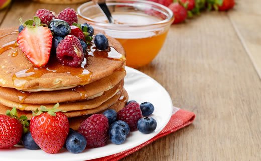 Palačinke s medom i kokosom