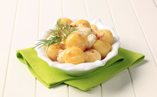 Krumpir u bijelom umaku