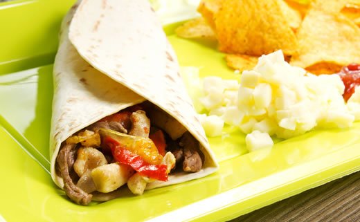 Tortilje s kajganom od bundeve