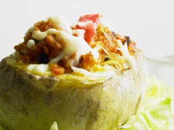 Krumpir punjen brokulom