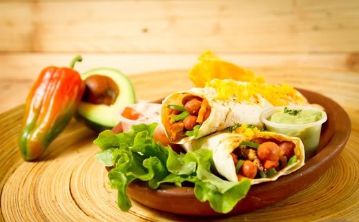 Tortilje punjene bučom