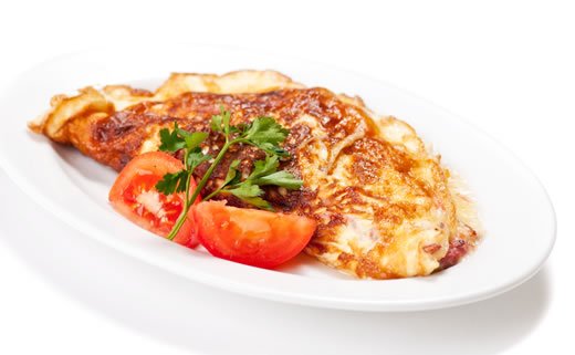 Kajgana s ovčjim sirom i borovnicama