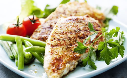 Pureći kotleti s dinjama