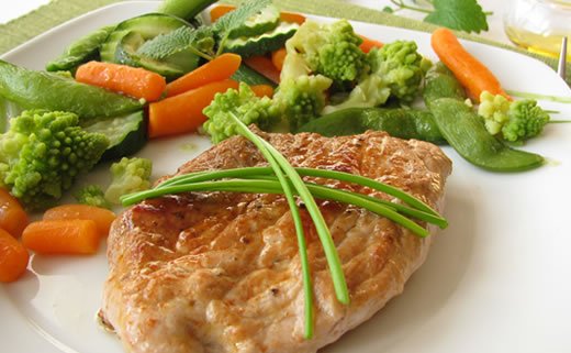 Svinjski kotleti u marinadi od meda i soje