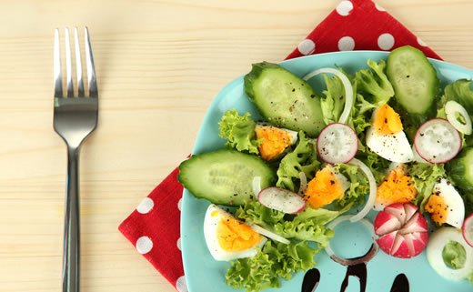 Salata od krastavaca i jaja