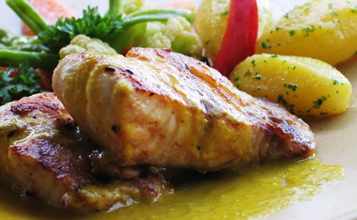 Svinjski kotleti u umaku od dinja