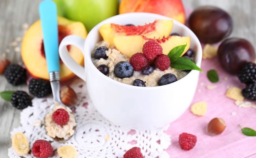 Granola od breskve i zobi