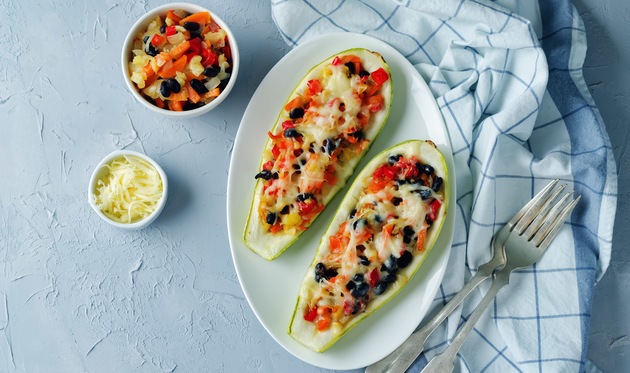 Punjene tikvice s ovčjim sirom