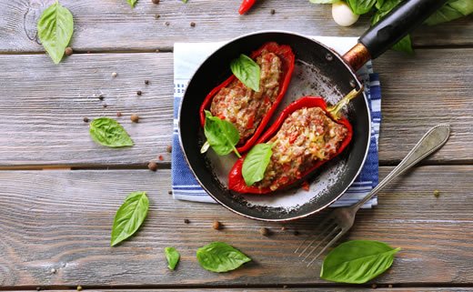 Zapečene jalapeno paprike