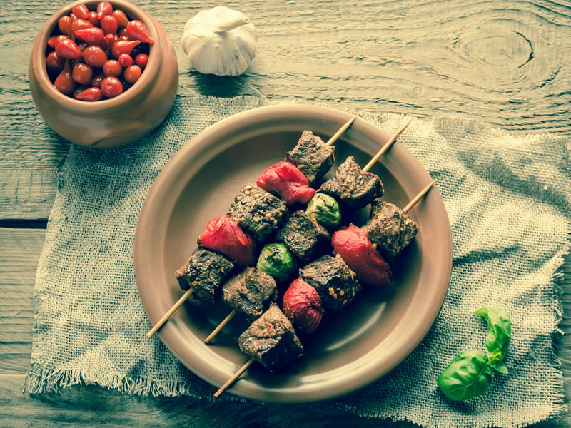 Indijski pileći ražnjići