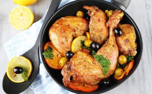 Hrskavi pileći zabatci s limunom