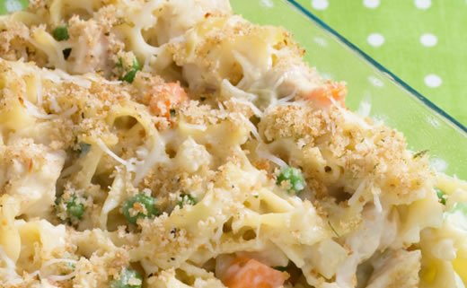 Složenac od prokulica, slanine i parmezana