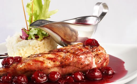 Piletina s brusnicama