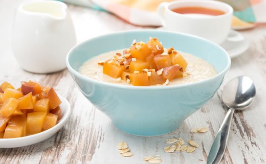 Zobene pahuljice s narančom, marelicama i limetom